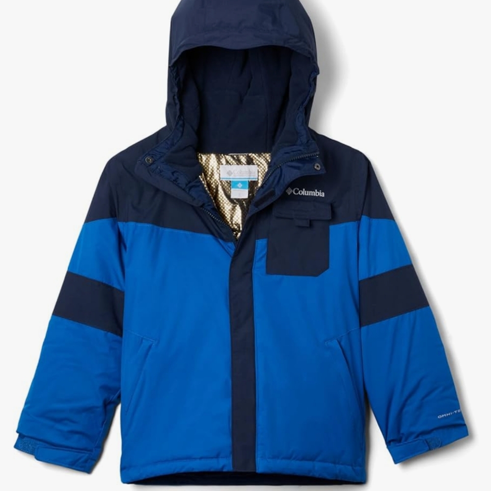Columbia Kids Blue and Black Jacket